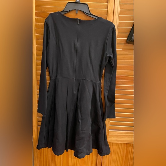 NWOT Lulu's Forever Chic Black Long Sleeve Dress - Picture 7 of 7